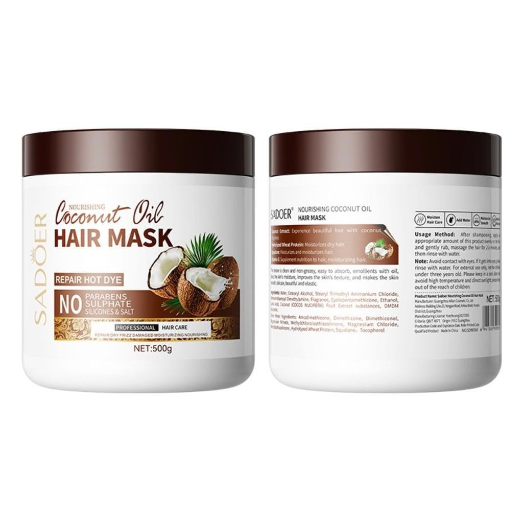 SADOER Coconut Oil Hair Mask 500g